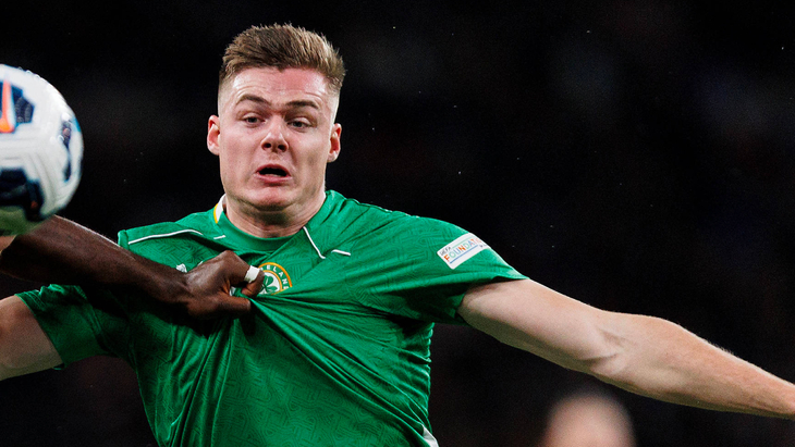 Эван Фергюсон — игрок сборной Ирландии