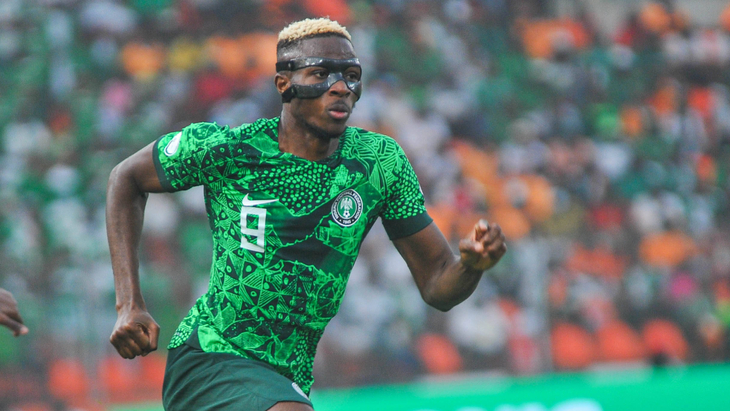 Виктор Осимхен — нападающий сборной Нигерии