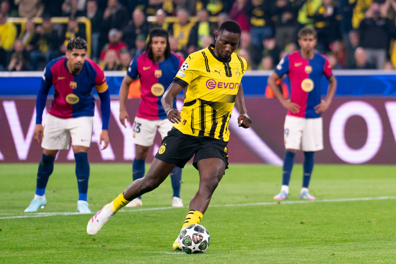 Удар Гирасси с пенальти