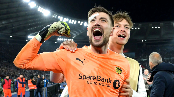 Никита Хайкин празднует победу