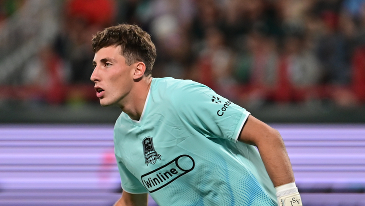 Станислав Агкацев — голкипер «Краснодара»