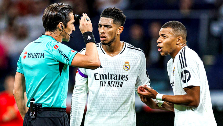 Хосе Мунуэра Монтеро, Джуд Беллингем и Килиан Мбаппе