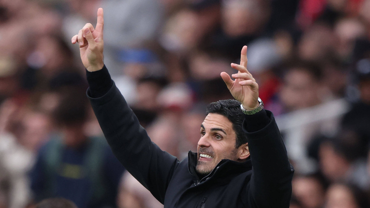 Микель Артета — главный тренер «Арсенала»