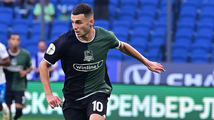 Эдуард Сперцян — полузащитник «Краснодар»