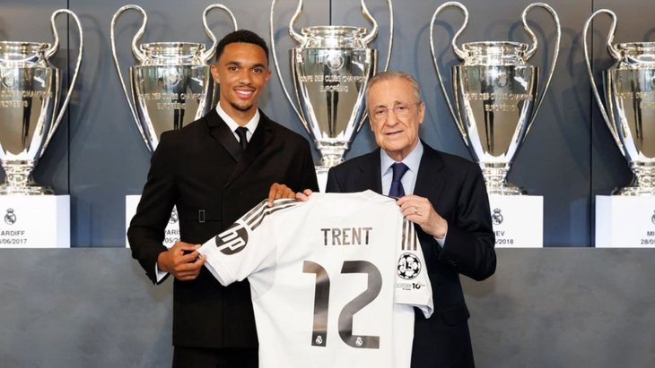 Трент Александер-Арнольд и Флорентино Перес