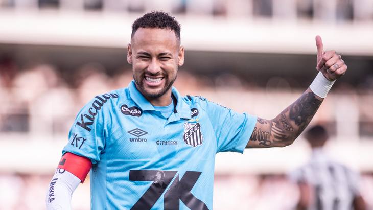 Неймар — полузащитник «Сантоса»