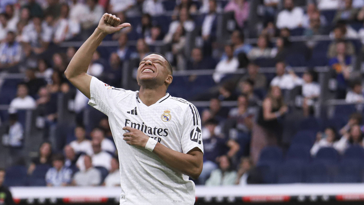 Килиан Мбаппе — нападающий «Реала» Килиан Мбаппе — нападающий «Реала»