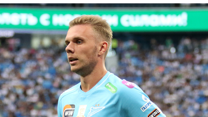 Максим Глушенков — нападающий «Зенита»