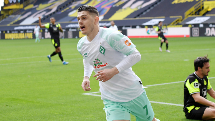 Милот Рашица в составе «Вердера»