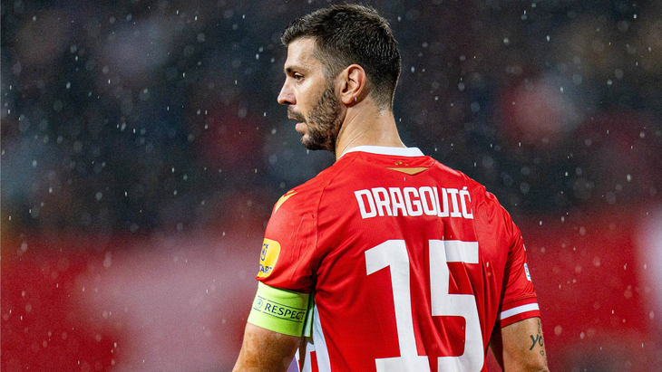 Александар Драгович — защитник «Аустрии»