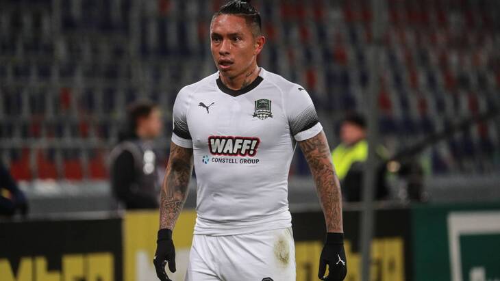 Кристиан Рамирес в составе «Краснодара»