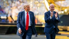 Дональд Трамп и Джанни Инфантино