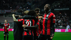 Игроки «Ниццы» празднуют гол