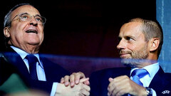 Флорентино Перес и Александер Чеферин