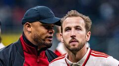 Венсан Компани и Гарри Кейн