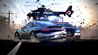 Скриншот из «Need for speed: Hot Pursuit» Скриншот из «Need for speed: Hot Pursuit»