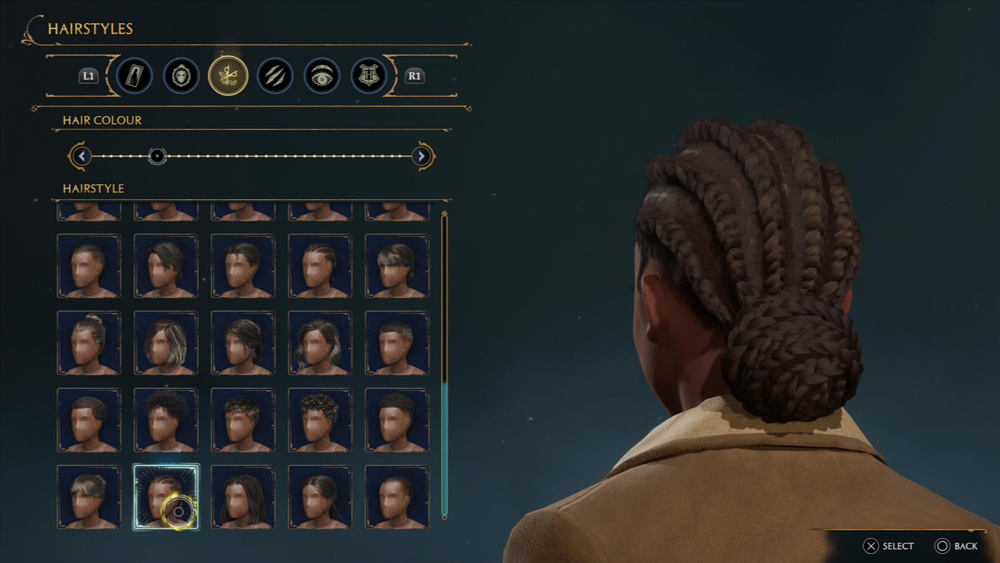 Кастомизация в Hogwarts Legacy