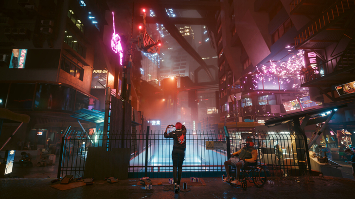Кадр из Cyberpunk 2077
