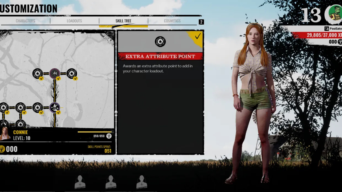 Персонализация в The Texas Chainsaw Massacre Game