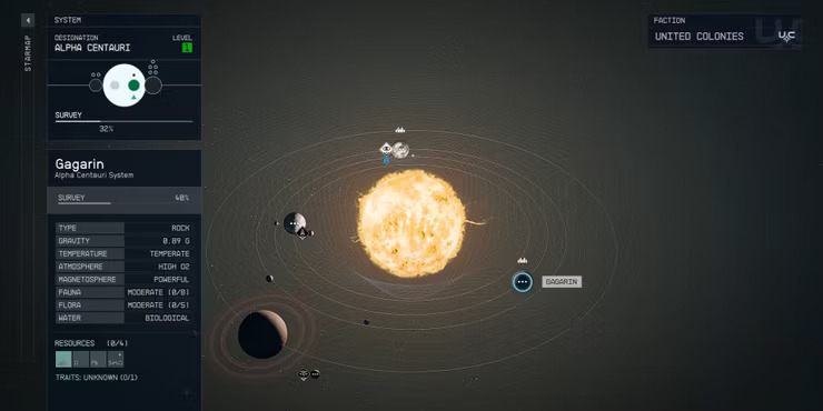 Альфа Центавра в Starfield