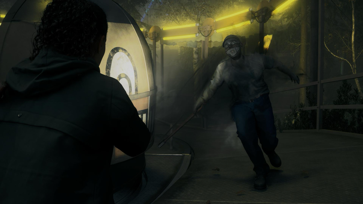 Скрин из Alan Wake 2