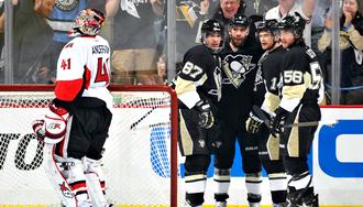 «Питтсбург» начал серию против «Оттавы» с двух побед