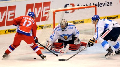 Финляндия в матче с Чехией