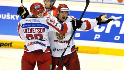 Хоккеисты сборной России