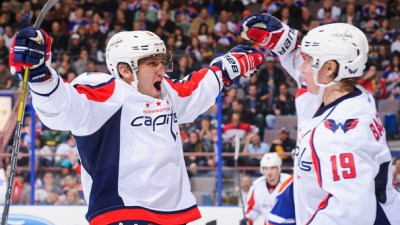 Алекс Овечкин и Никлас Бэкстрем