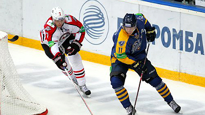 Дубль Лайнэ помог «Донбассу» победить «Атлант» Дубль Лайнэ помог «Донбассу» победить «Атлант»