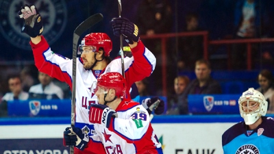 Хоккеисты ЦСКА