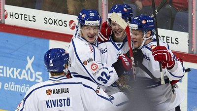 Хоккеисты сборной Финляндии