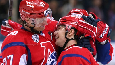 Хоккеисты «Локомотива»