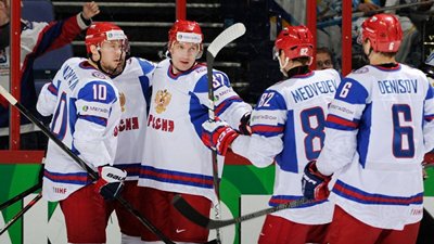 Хоккеисты сборной России Хоккеисты сборной России