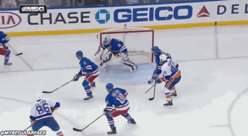 Голк Николая Кулемина в ворота «Рейнджерс»