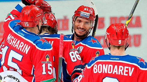 Хоккеисты ЦСКА