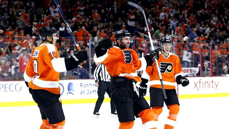 Хоккеисты «Филадельфии»