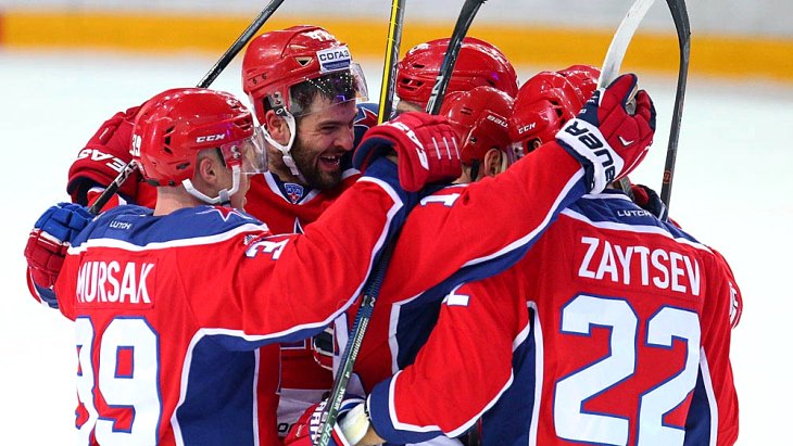 Хоккеисты ЦСКА