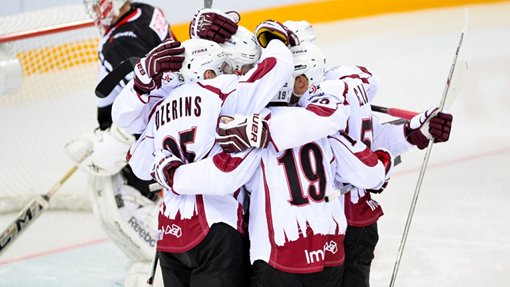 Хоккеисты рижского «Динамо»