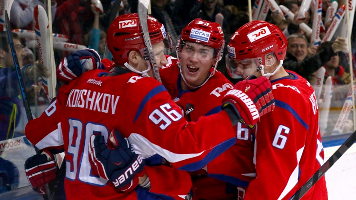 Хоккеисты «Локомотива»