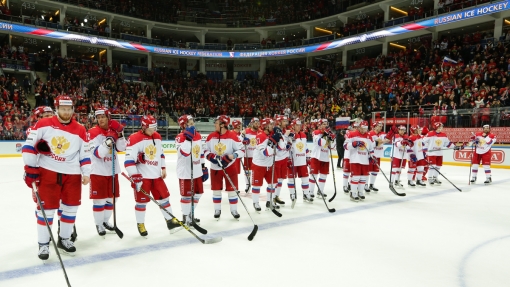 Хоккеисты сборной России