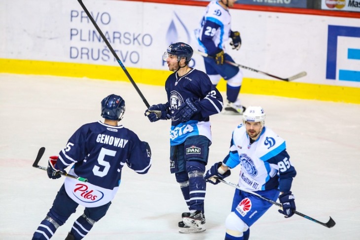 «Зубры» увезли из Загреба одно очко