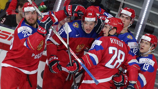 Хоккеисты сборной России