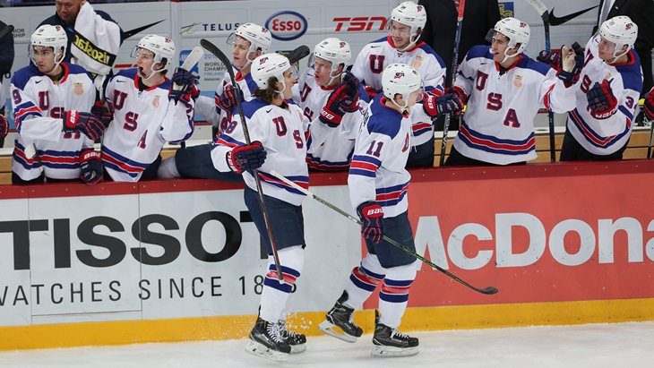 Американцы после первой заброшенной шайбы