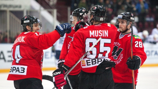 Хоккеисты «Металлурга»