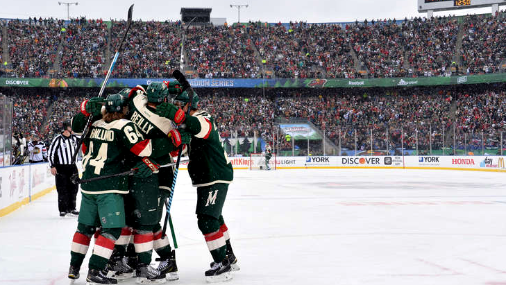 Хоккеисты «Миннесоты» Хоккеисты «Миннесоты»