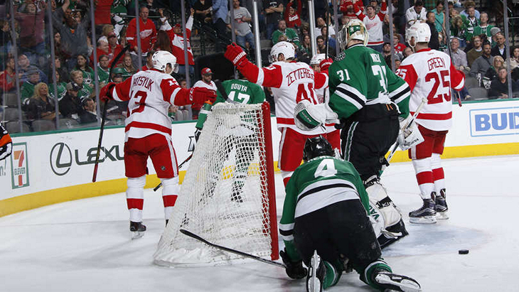 Дацюк принес «Детройту» победу над «Далласом»