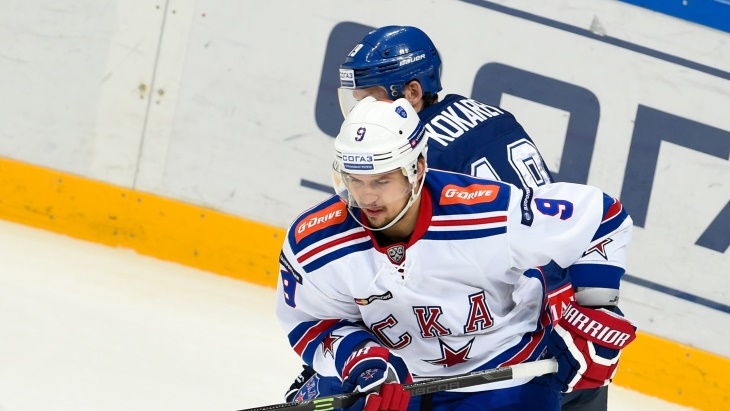 Первый матч в «Ледовом» завершился в пользу СКА