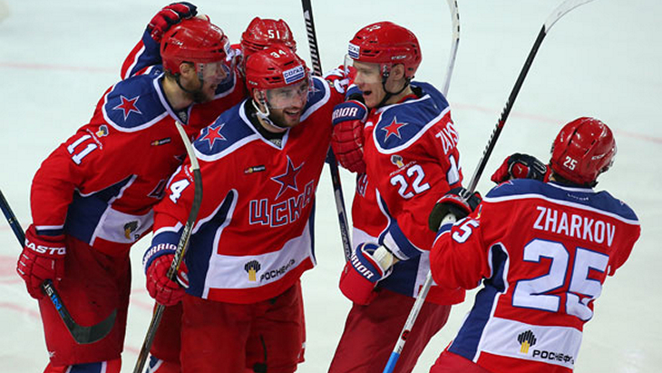 Хоккеисты ЦСКА