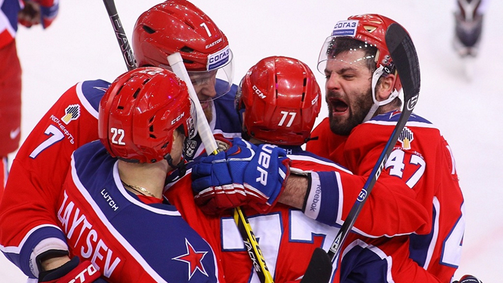 Хоккеисты ЦСКА